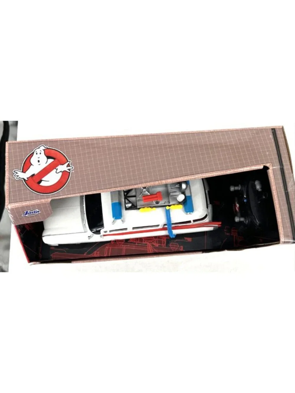 Ghostbusters Ecto-1 RC Remote Control Car Jada Cadillac Hollywood Rides